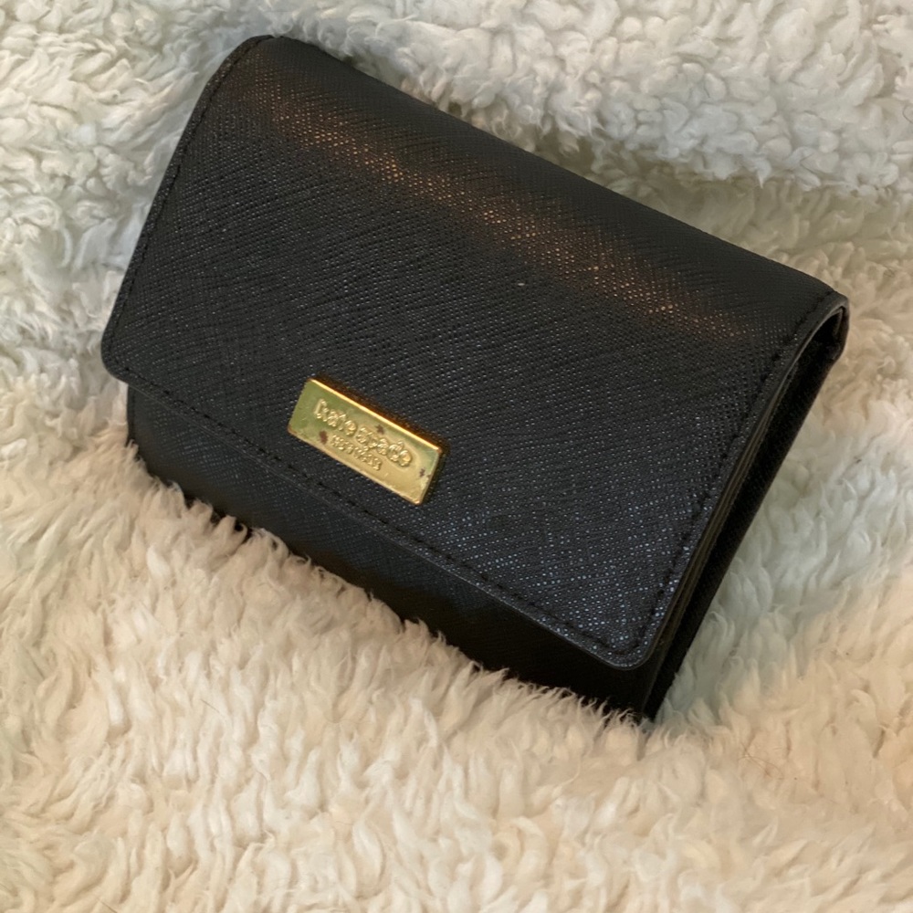 SOLD!!!  Kate Spade Black Newbury Leather Wallet